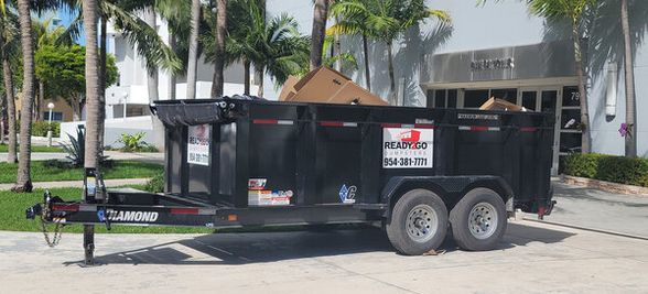 trailer dumpster rental service